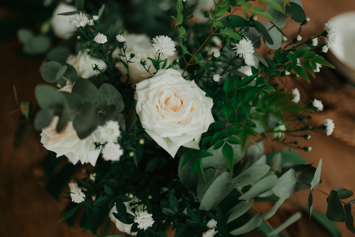 Il bouquet a mano libera